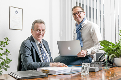 Dirk Werner (Geschäftsführender, Gesellschafter) und Andreas Werner (Prokurist Immobilienfachwirt IHK)